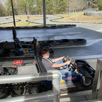 Frankie's - Rookie Trac was definitely the boys favorite! - Amusement Parks Near Me - Raleigh, North Carolina