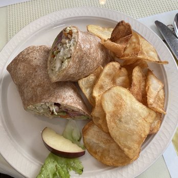 The Five Mile Cafe - Ahi Tuna Wrap - Cafes Near Me - Penfield, New York