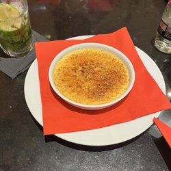 Humphrey's Bar - Mojito in London. Very important. Crème Brulee.