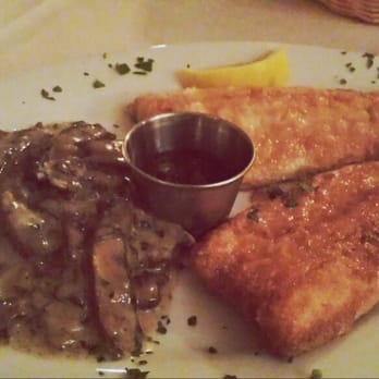 Pasta And... - Pan-fried Trout w/ Mushrooms - Italian Near Me - Margate, Florida Pasta And... - Pan-fried Trout w/ Mushrooms - Italian Near Me - Margate, Florida