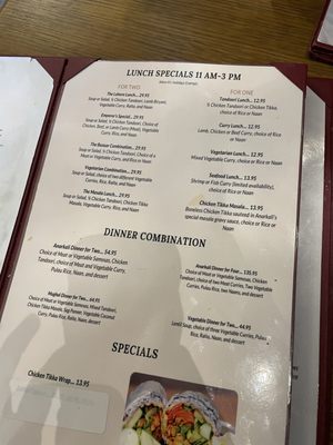 Menu photo 1 Anarkali Indian Restaurant Los Angeles, CA Menu photo 1 Anarkali Indian Restaurant Los Angeles, CA