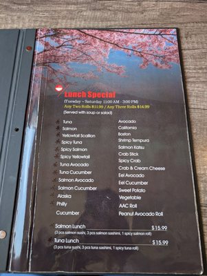 Menu photo 2 Yako Sushi House Madison, WI Menu photo 2 Yako Sushi House Madison, WI