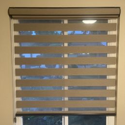 Blinds are nicely repaired
