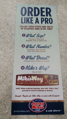 Menu photo 2 Jersey Mike's Subs Fresno, CA Menu photo 2 Jersey Mike's Subs Fresno, CA