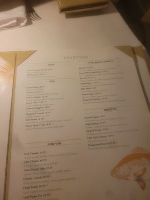 Menu photo 1 Chola New York, NY