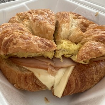 Sierra Donuts - Ham and Cheese Croissant ($4) - Donuts Near Me - Anaheim, California Sierra Donuts - Ham and Cheese Croissant ($4) - Donuts Near Me - Anaheim, California