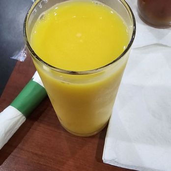 Orange Social - Orange juice, thin glass - American Near Me - Orange City, Florida