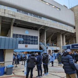 Kenan Stadium - Inside the gates. Outside the stadium.
