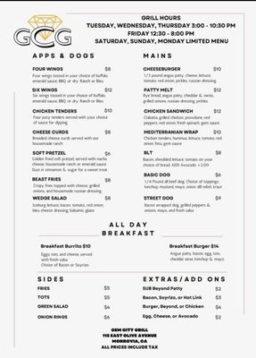 Menu photo 1 Gem City Grill Monrovia, CA