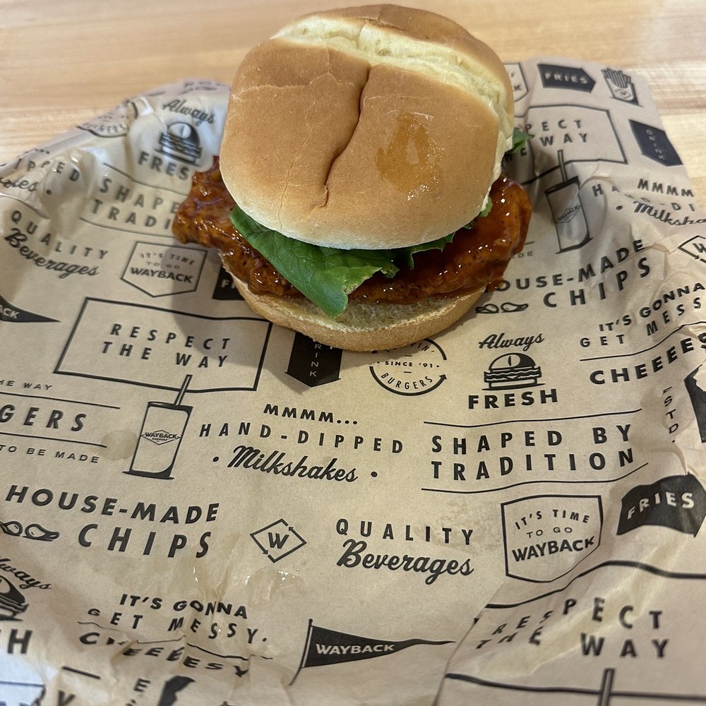 Wayback Burgers - MANGO HABANERO CHICKEN SANDWICH - Burgers Near Me - Secaucus, New Jersey Wayback Burgers - MANGO HABANERO CHICKEN SANDWICH - Burgers Near Me - Secaucus, New Jersey