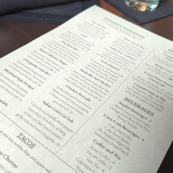 Hidden Still Spirits - Menu - Bars Near Me - Hershey, Pennsylvania