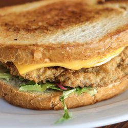 Lolas By MFK - Chicken Fried Steak Breakfast Sandi