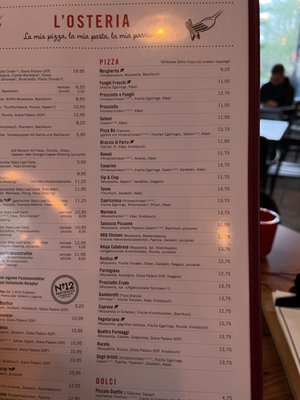 Menu photo 3 L'Osteria Munich, BY Menu photo 3 L'Osteria Munich, BY