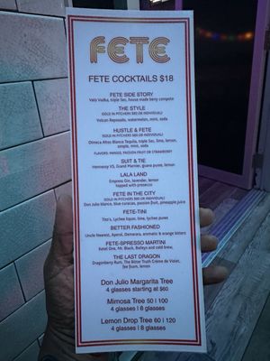 Menu photo 7 Fete Boston, MA