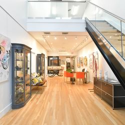 Stella Flame Gallery - Chic, sleek new gallery two level space with three jewel, art and gift filled showrooms located between Bobby Van's and Candy Kitchen!