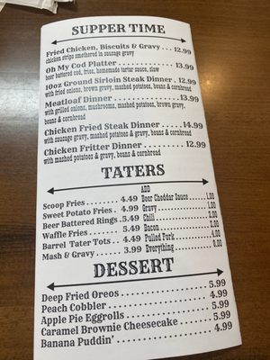 Menu photo 4 Chuck Wagon Myrtle Beach, SC