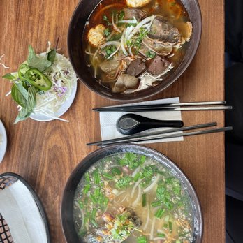 Pho Bistro - Hu Tieu Dac Biet with soup and Bun Bo Hue - Vietnamese Near Me - Elk Grove, California Pho Bistro - Hu Tieu Dac Biet with soup and Bun Bo Hue - Vietnamese Near Me - Elk Grove, California