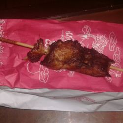 Lucky Garden Restaurant - Teriyaki Chicken on a stick (4)