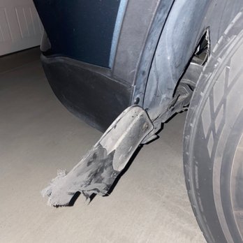 Caliber Collision - Fender well repair and patch! Never seen a repair like this before! - Body Shops Near Me - Sacramento, California