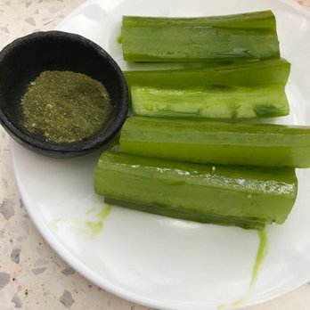 Locust - Cucumber with salt and sansho - Shaved Ice Near Me - Nashville, Tennessee Locust - Cucumber with salt and sansho - Shaved Ice Near Me - Nashville, Tennessee