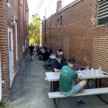 Heliotrope Brewery - Alley seating - Pizza Near Me - Lexington, Virginia Heliotrope Brewery - Alley seating - Pizza Near Me - Lexington, Virginia