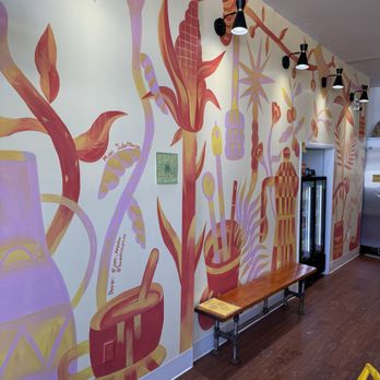 Piragua - Colourful mural - Coffee & Tea Near Me - Toronto, Ontario Piragua - Colourful mural - Coffee & Tea Near Me - Toronto, Ontario