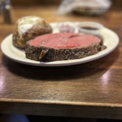Texas Roadhouse - Another shot of my prime rib