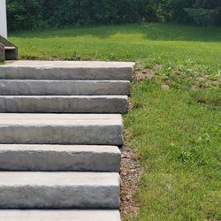 Landscapes Unlimited CNY - The steps are supposed to be a straight run, not curved