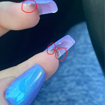 Nail Harmony - Natural nail lifting/visible from acrylic - Nail Salons Near Me - Shelby, North Carolina Nail Harmony - Natural nail lifting/visible from acrylic - Nail Salons Near Me - Shelby, North Carolina