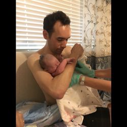 madreluzLA - Lauren checking little Samuel