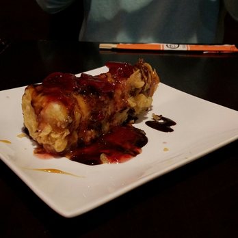 Awesome Sushi - Deep fried cheesecake was decent, but not to die for. The outsides were sweet and crunchy, but the cheesecake itself was arguable - Japanese Near Me - Long Beach, California