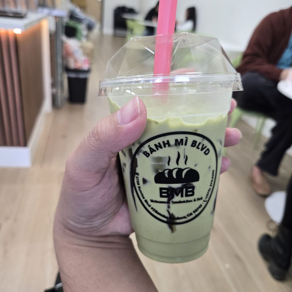 Banh Mi Blvd - Thai Green Tea - Sandwiches Near Me - Rancho Cordova, California