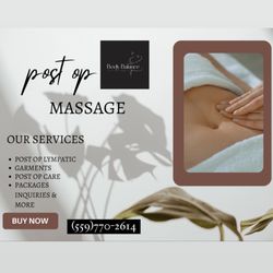 Body Balance Studio - Post op lymphatic services we offer