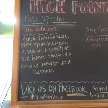 High Point Pizza - In honor of St Paddy's day - Pizza Near Me - Memphis, Tennessee