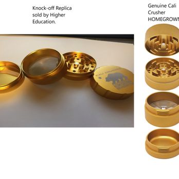 Higher Education - Fake Grinder sold to me for $70 by Higher Education. They will not accept returns, even for unused knock-off merchandise. - Tobacco Shops Near Me - Richmond, Virginia