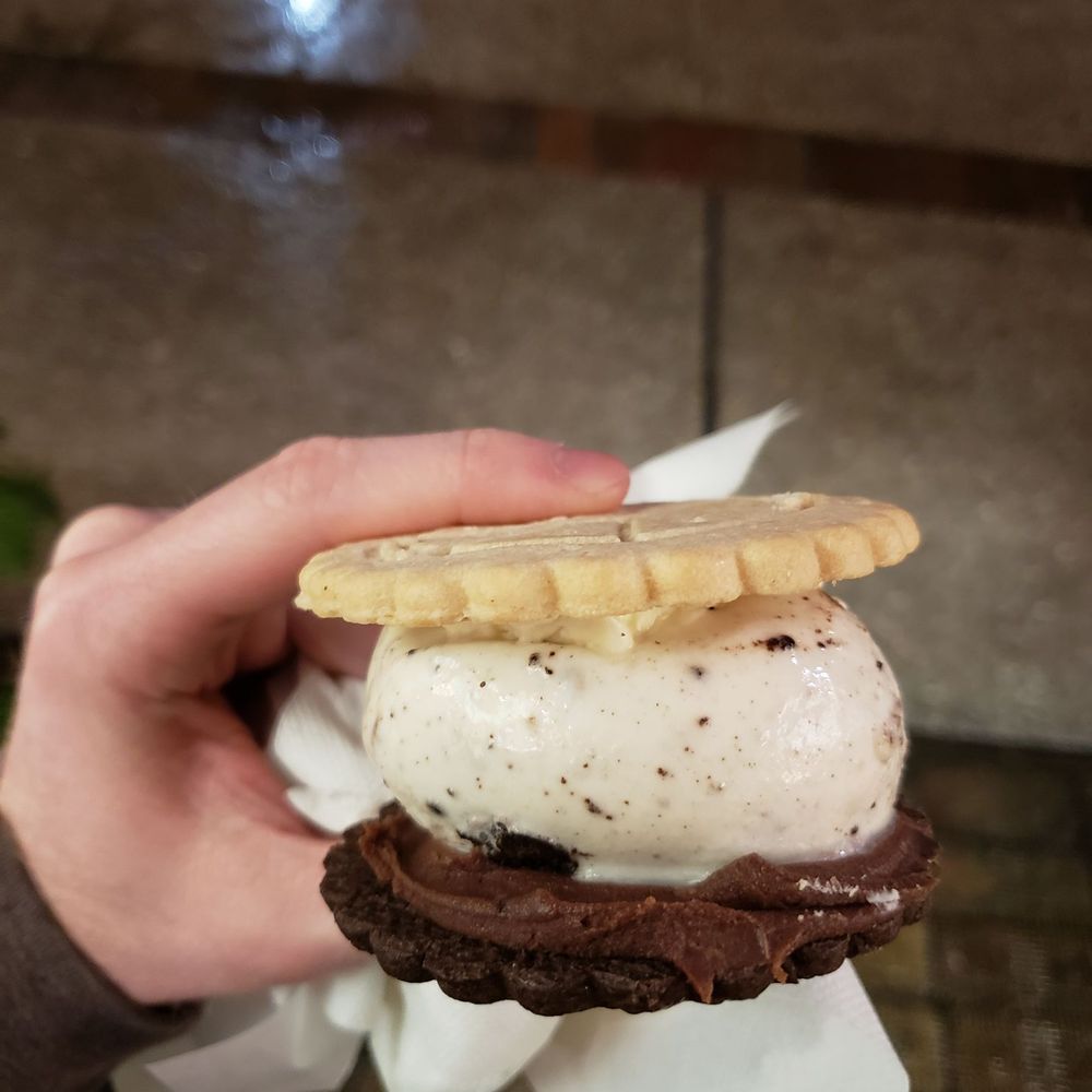Peace Pie - Cookies and cream ice cream sandwich. - Desserts Near Me - St. Augustine, Florida Peace Pie - Cookies and cream ice cream sandwich. - Desserts Near Me - St. Augustine, Florida