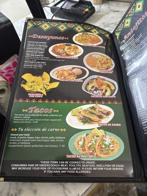 Menu photo 4 El Paso Victoria Laurens, SC