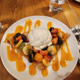 Forbidden fruit crepe Forbidden fruit crepe