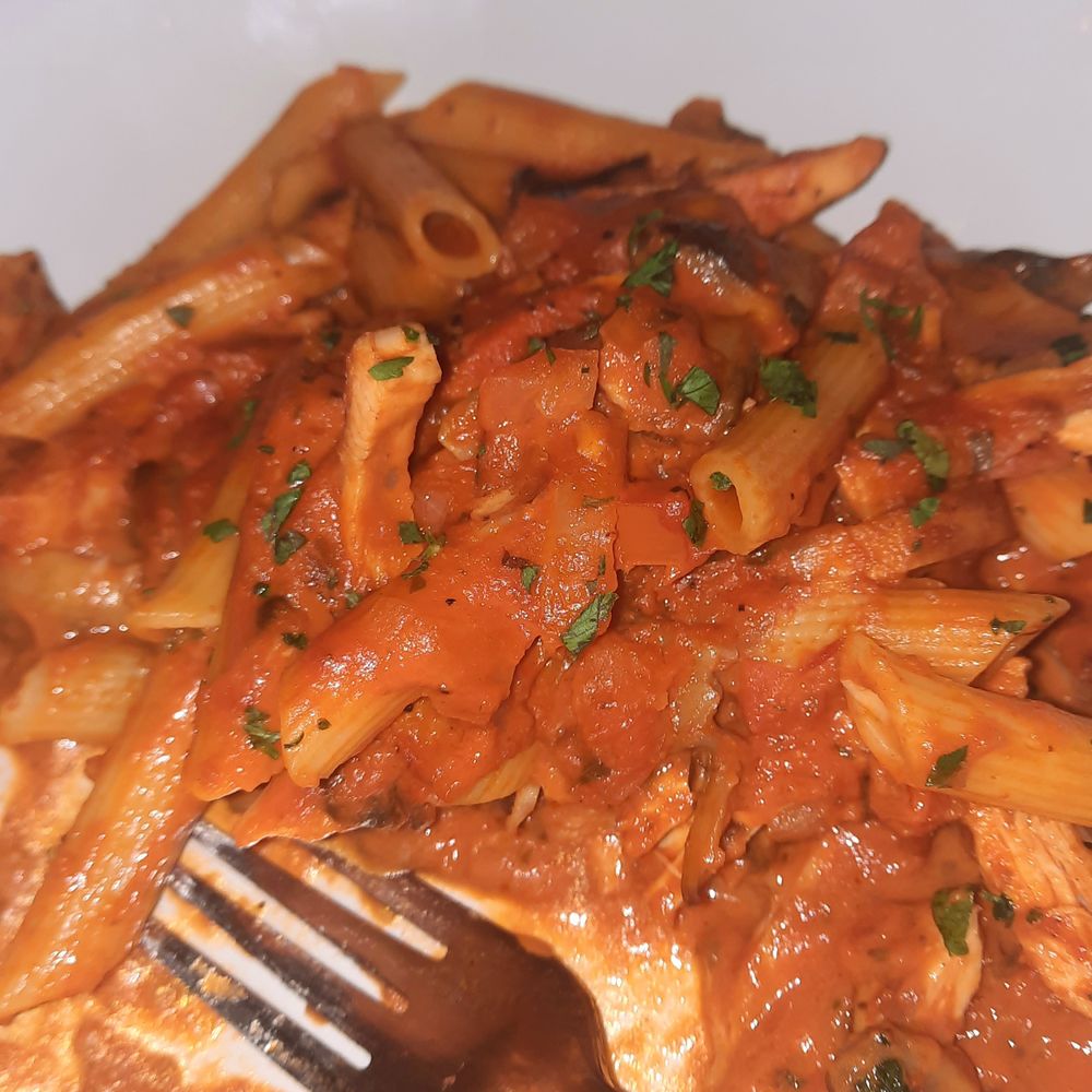 My pasta dish. My pasta dish.