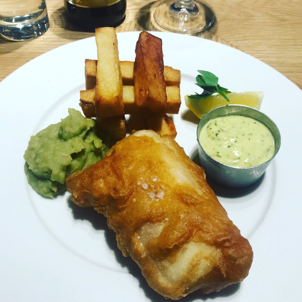 Fish and chips Fish and chips