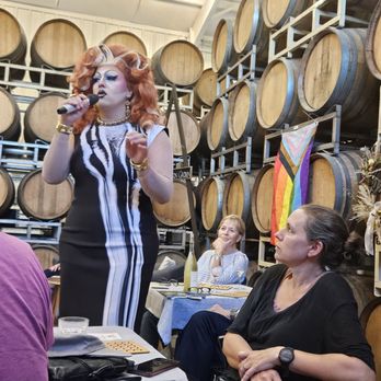 Apolloni Vineyards - 9/27/2025 - Drag Queen Bingo was such fun! Hosting was Quesa D'Mondays, who was amazing! - Wineries Near Me - Forest Grove, Oregon