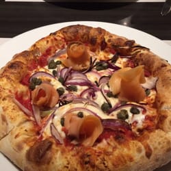 Le Croque Délice - Pizza saumon fumée