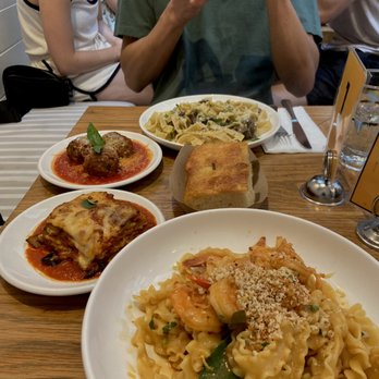 Forma Pasta Factory - Mafaldine Scampi, Fettuccine Funghi, Meatballs, & Eggplant Parm - Pasta Shops Near Me - Brooklyn, New York Forma Pasta Factory - Mafaldine Scampi, Fettuccine Funghi, Meatballs, & Eggplant Parm - Pasta Shops Near Me - Brooklyn, New York