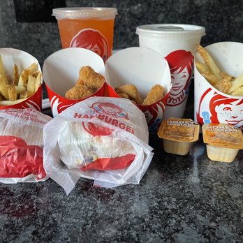 Wendy's - a variety of fast food items - Fast Food Near Me - Grosse Pointe Farms, Michigan