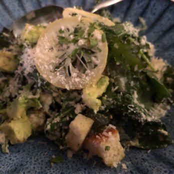 Gourmando - This is the happy hour Caesar kale salad w/avocado: excellent!! - New American Near Me - Beverly Hills, California Gourmando - This is the happy hour Caesar kale salad w/avocado: excellent!! - New American Near Me - Beverly Hills, California