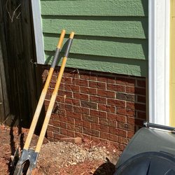MR Custom Wood Work - Before garbage enclosure build area
