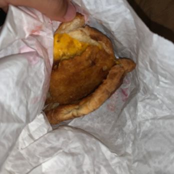 Dunkin' - Ordered a Chicken Bacon & Cheese Croissant Stuffer and instead got a croissant with a chicken - Donuts Near Me - Miami, Florida Dunkin' - Ordered a Chicken Bacon & Cheese Croissant Stuffer and instead got a croissant with a chicken - Donuts Near Me - Miami, Florida