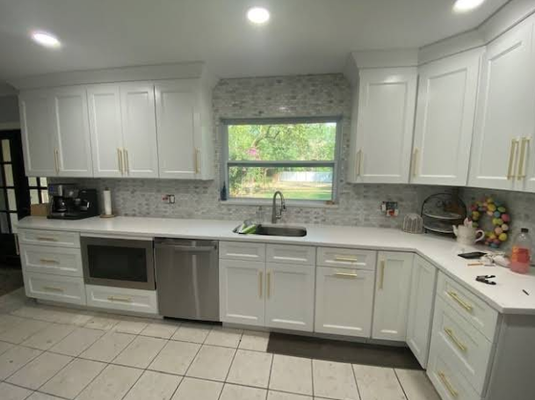 Professional Cabinet Installation - Daly Stone Design brings over 30 years of experience and two generations of expertise to cabinet installation, offering outstanding craftsmanship and personalized service. Their team specializes in custom cabinet designs, making sure each project fits your style, space, and storage needs perfectly. Using Pro Kitchen 3D rendering, Daly Stone Design provides free design consultations so you can visualize your new cabinets before installation begins. Whether you are renovating a kitchen, bathroom, or another area, Daly Stone Design uses only quality materials and meticulous installation techniques. New customers can also take advantage of a 10 percent discount on their first project, making it the perfect time to enhance your home with beautiful, custom cabinetry installed by trusted professionals.
