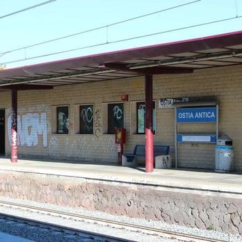Teatro di Ostia - Ostia Antica metro station...graffiti is everywhere in Italy's outlying metro stations - Landmarks & Historical Buildings Near Me - Rome, RM