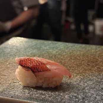 Mido Omakase Room - Rare piece: flounder Engawa. Each fish only had 4 pieces. It's the flesh below the fins! So tasty and tender. - Japanese Near Me - Brooklyn, New York Mido Omakase Room - Rare piece: flounder Engawa. Each fish only had 4 pieces. It's the flesh below the fins! So tasty and tender. - Japanese Near Me - Brooklyn, New York